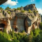 Pottenstein híres sziklái és barlangjaiban rejlő kalandok