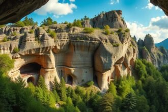 Pottenstein híres sziklái és barlangjaiban rejlő kalandok