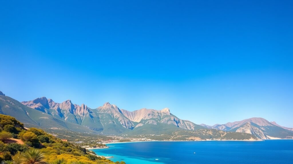 A Serra de Tramuntana hegység és a türkiz öblök Mallorcán