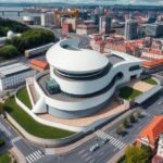 A Guggenheim Múzeum Bilbao városában, modern építészet