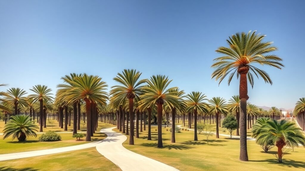 Európa legnagyobb pálmaligete Elche városában.