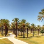 Európa legnagyobb pálmaligete Elche városában.