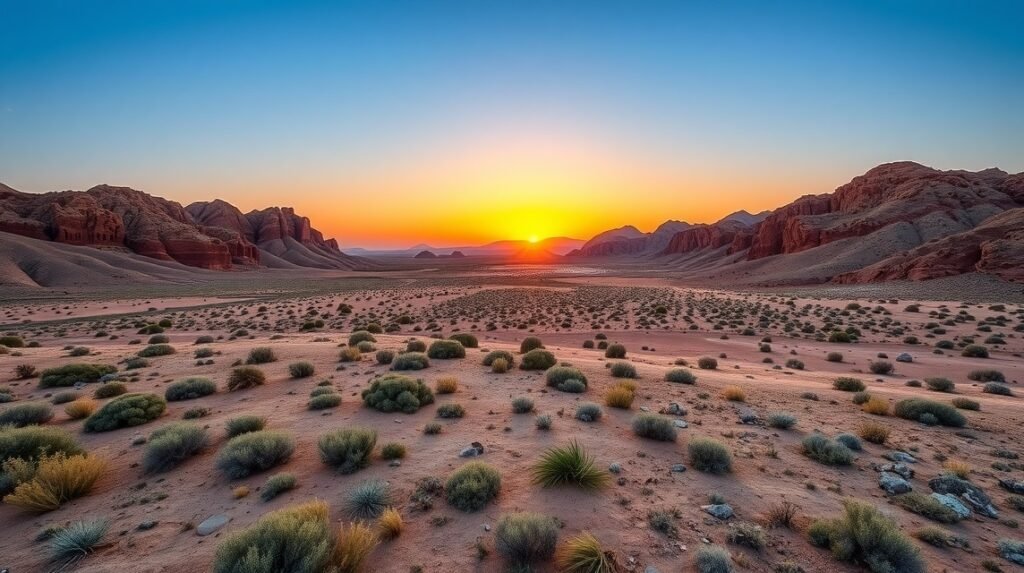 Naplemente a Tabernas-sivatagban, filmes helyszínek között.