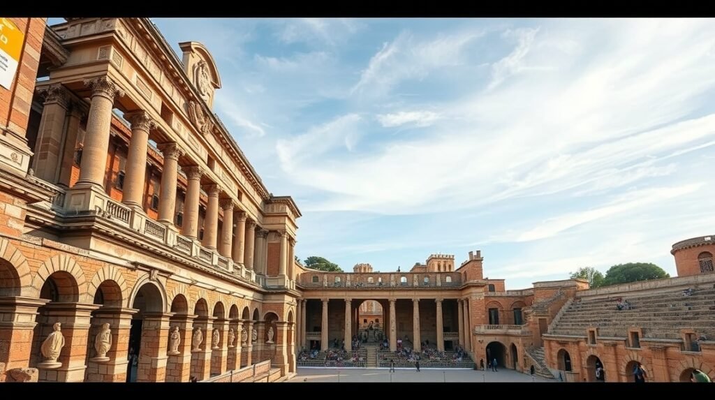 Mérida római színháza, a kultúra és művészet központja Spanyolországban