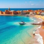 Punta Umbría tengerpartja és kikötője Spanyolországban