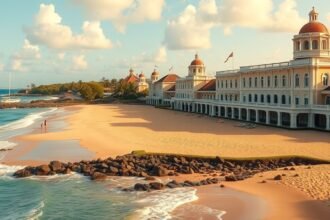 Sardinero strand és elegáns villák Santanderben