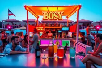 Kardamena bulijelenete hangulatos bárral és koktélokkal