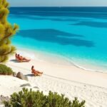 Pihenés a Simos Beach homokos partján Elafonissos szigetén