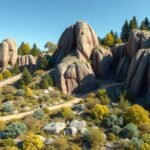 Klintebakken sziklái Aakirkebyben, Dánia - földtani különlegességek