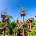 WOW PARK lombkorona játszótér Billundban izgalmas felfedezésre vár.