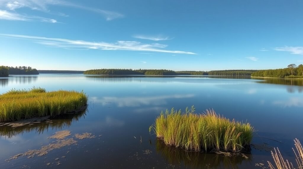Syvårssøerne időszakos tavai Billundban, Dánia