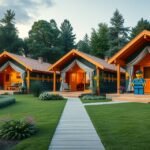 LEGO tematikájú szállás Billundban, dán vidék