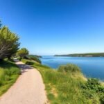 Séta a Genner-öböl partján, Blåkrogban, Dánia