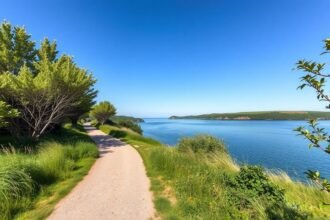 Séta a Genner-öböl partján, Blåkrogban, Dánia