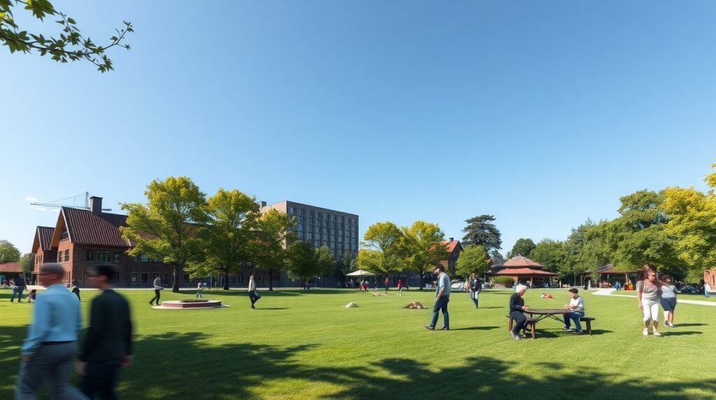 Gerlev Játékpark, Boeslunde - zöld pázsit és gyönyörű környezet