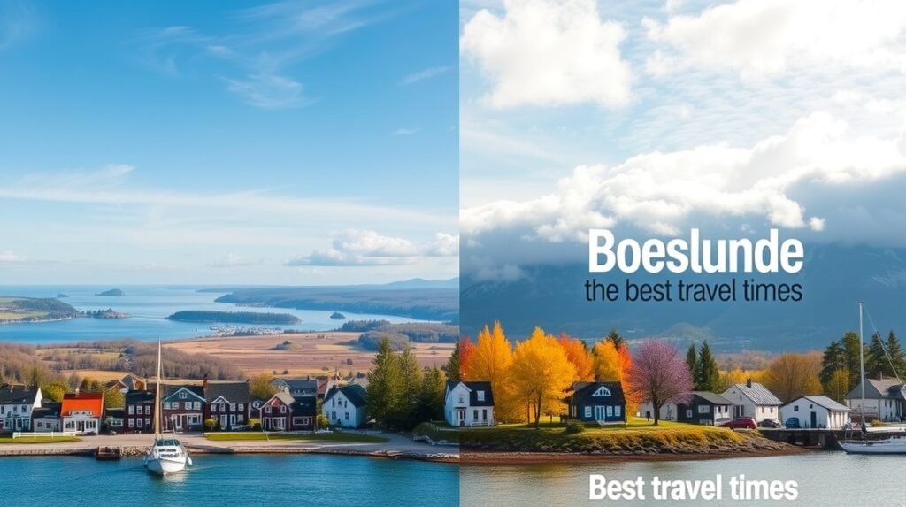 Boeslunde panoráma a tavaszi és őszi színekkel