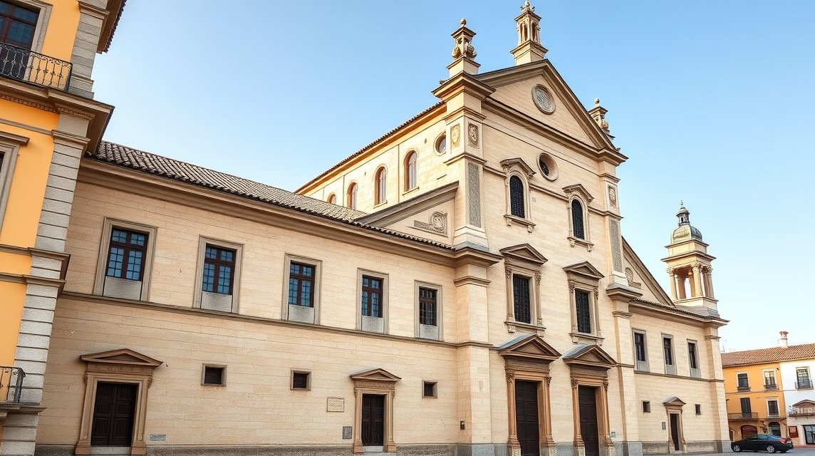 Évora látnivalók - A Graça-templom reneszánsz homlokzata 1 A Graça-templom reneszánsz homlokzata Évorában, Portugáliában.