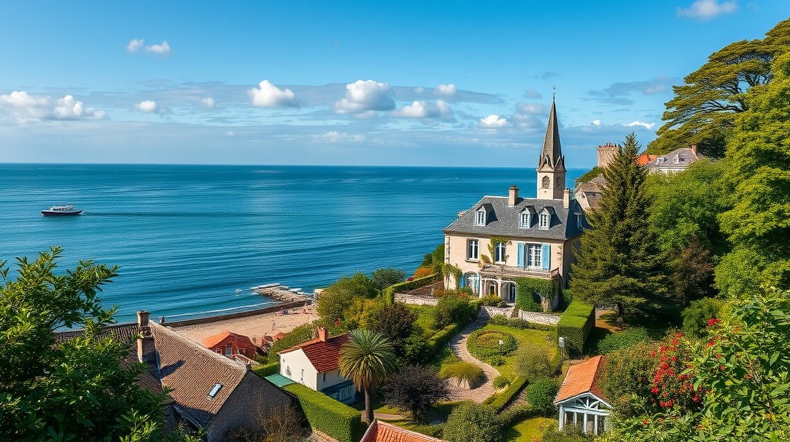 Granville tengerparti villa Christian Dior gyermekkori otthonában