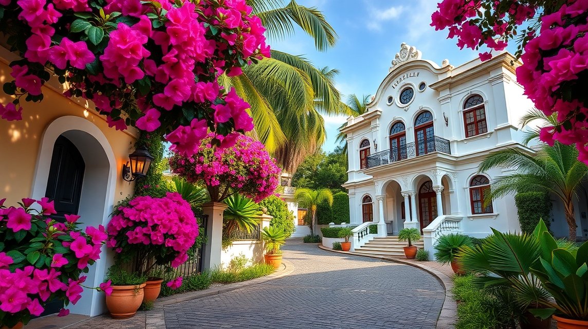 Gringo Gulch varázslatos utcája Puerto Vallartában, Elizabeth Taylor villájával