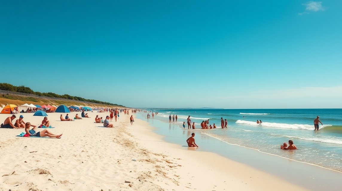 Emberek a Marienlyst strandon, Skive látnivalója