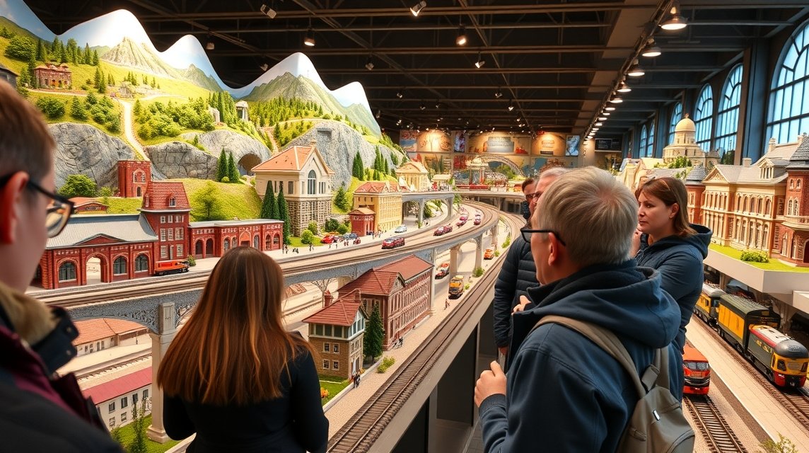 Miniatur Wunderland: részletes modellvasút Hamburgban