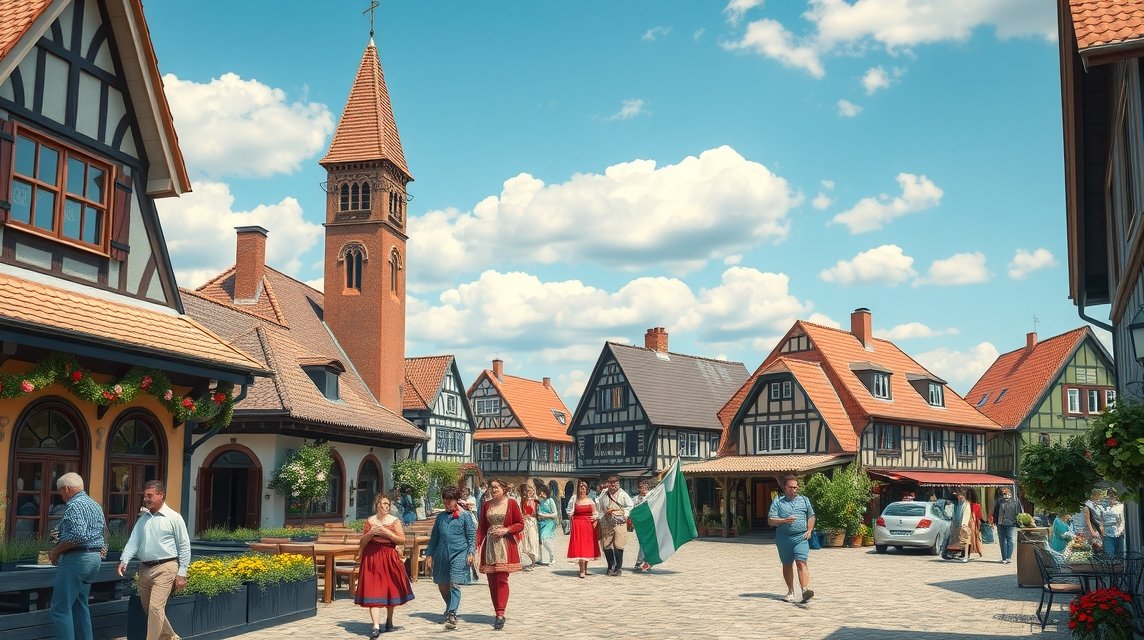 Møgeltønder: dán és német hatásokkal teli festői falu