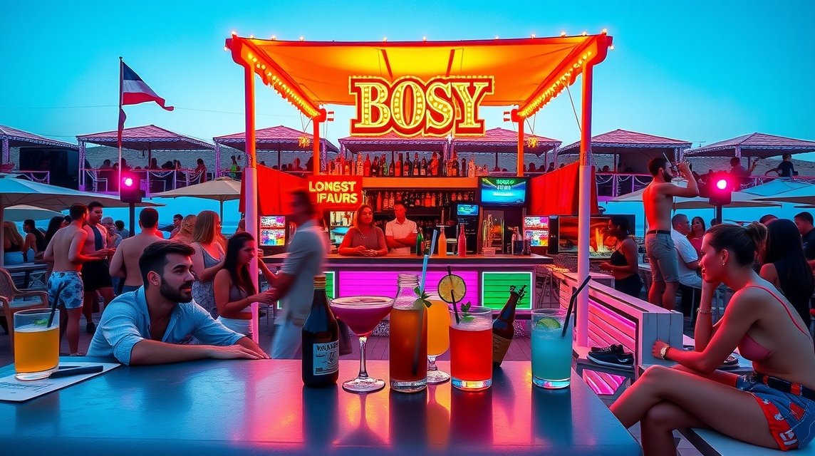 Kardamena bulijelenete hangulatos bárral és koktélokkal