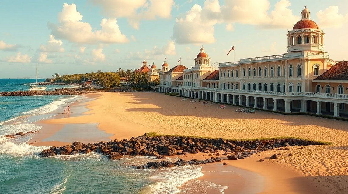 Sardinero strand és elegáns villák Santanderben