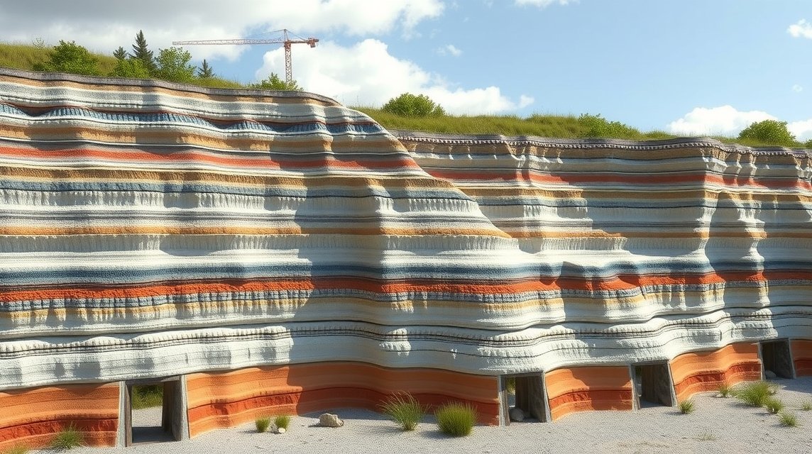 Skive geológiai moler rétegek Dánia