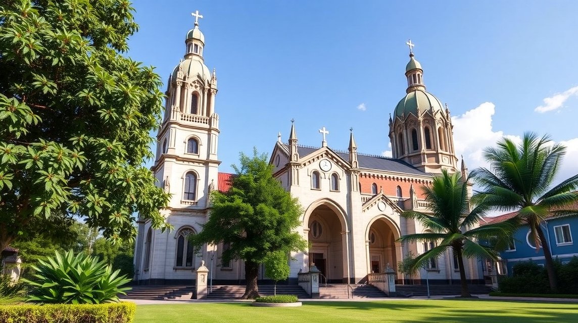 Szent Péter és Pál Katedrális Doualában, Kamerunban.