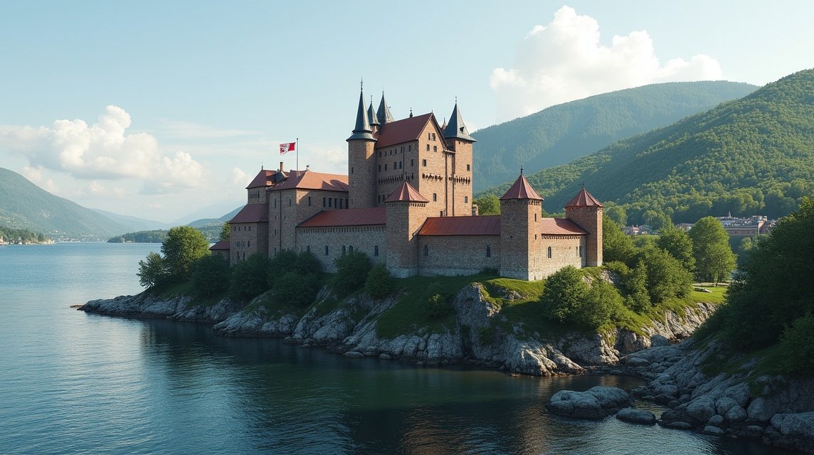 Akershus erőd, Oslo - történelmi látványosság a fjord partján
