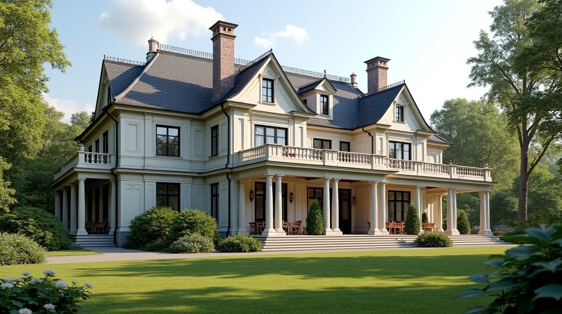 A Breidablikk villa impozáns viktoriánus építészettel Stavangerben.