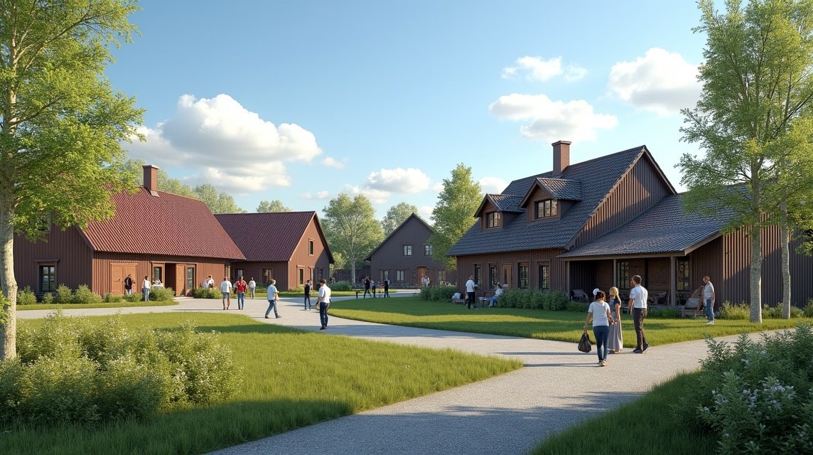 Dokken Szabadtéri Múzeum, Haugesund – érdekes halászházak és látogatók