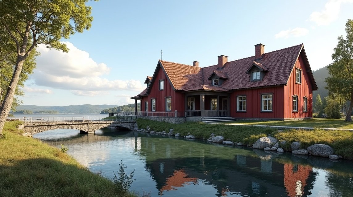 Mjøsmuseet, a cultural and historical museum in Gjøvik, Norway