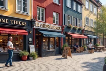 Fredrikstad kézműves boltok és galériák a várban