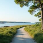 Békés séta az Odderøya szigetén Kristiansand környékén