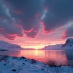 Tromsø éjféli nap és sarki éjszaka varázsa a fjordon