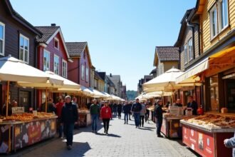 Ålesund élelmiszerfesztivál, helyi ízek és kézműves termékek