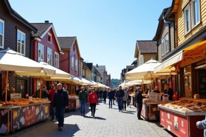 Ålesund élelmiszerfesztivál, helyi ízek és kézműves termékek