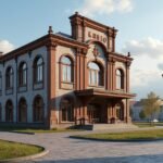 A KinoKino régi mozi épülete Sandnesben, Norvégiában.