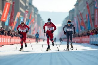 Síroller verseny résztvevői a Blink fesztiválon Sandnesben