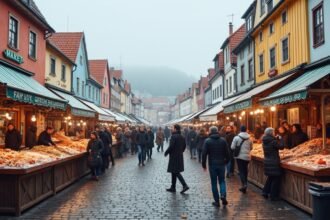 Bergen Halpiac, friss tengeri herkentyűk és helyi ízek