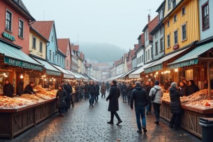 Bergen Halpiac, friss tengeri herkentyűk és helyi ízek