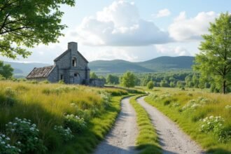 Tønsberg természet és Grevestien ösvény, régi épület és dombok