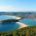 Gyönyörű tengerparti táj Tønsberg környékén, Tjøme szigetén.