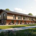 Røed Gård művészeti központ nyugodt környezetben, kulturális eseményekkel.