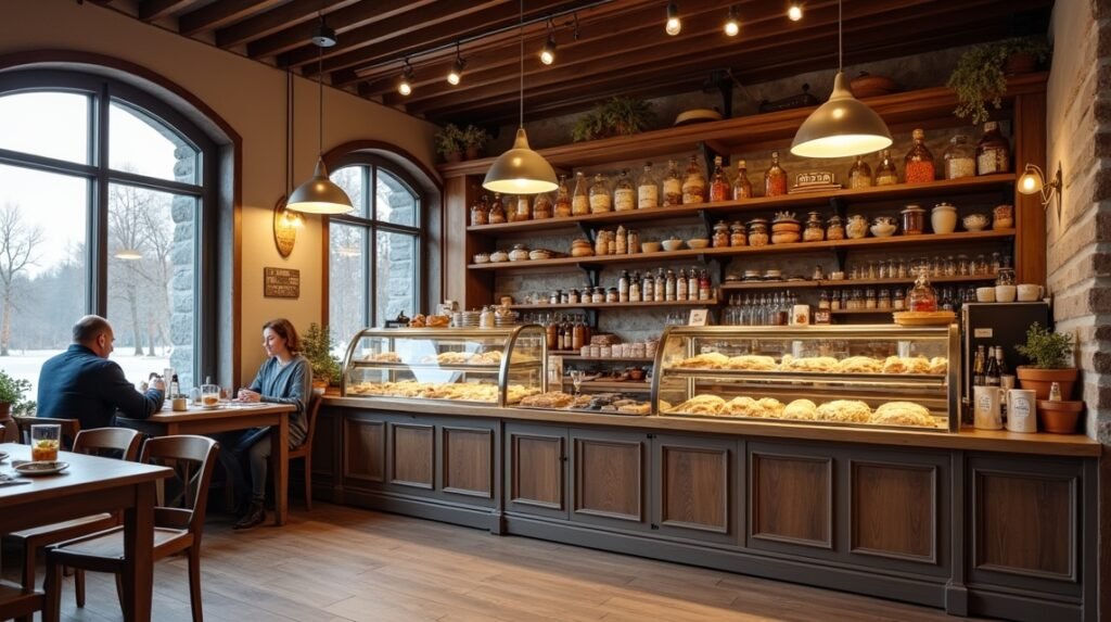 Møllers pékség ínycsiklandó süteményei és helyi ételek