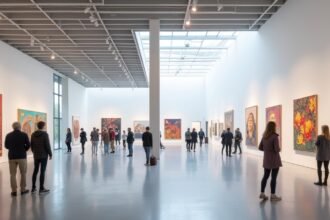 Kiállítás a Kunstbanken Művészeti Központban Hamarban