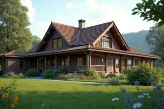 Sigrid Undset otthona, Bjerkebæk, Lillehammer, Norvégia