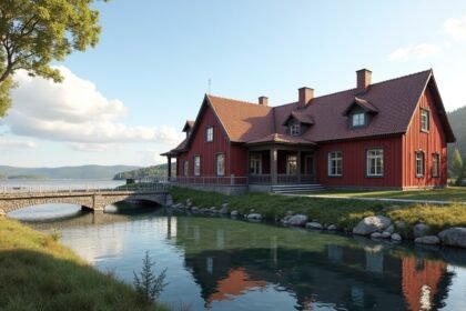 Mjøsmuseet, a cultural and historical museum in Gjøvik, Norway